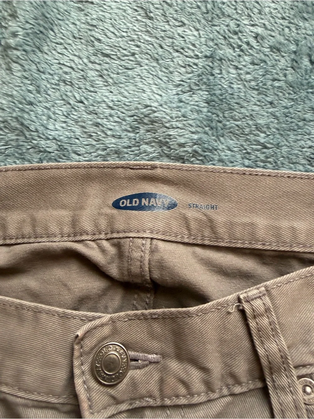 Old Navy Men's Straight Chino Pants in Gray